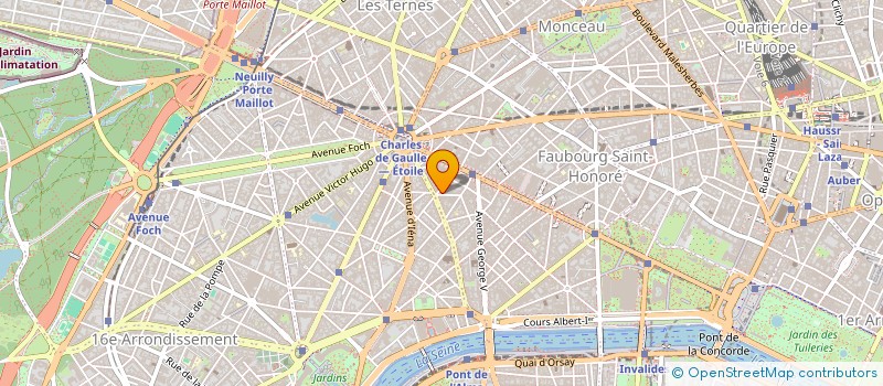 localisation de l'entreprise JURITRAD DE L'ARC- INTERNATIONAL CONSULTING AND TRANSLATION AGENCY  PARIS