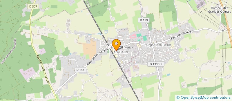 localisation de l'entreprise JUROLO  SAINT-GERVAIS-EN-BELIN