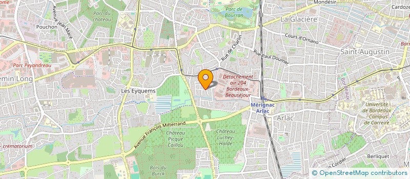 localisation de l'entreprise JURONI  MERIGNAC