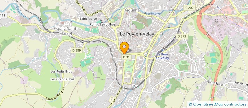 localisation de l'entreprise JURY JEAN ET GERBET COLETTE à LE PUY-EN-VELAY