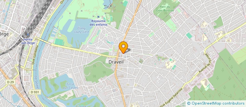 localisation de l'entreprise JURYS IMMO à DRAVEIL