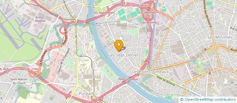 localisation de l'entreprise JUS à TOULOUSE