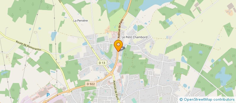 localisation de l'entreprise JUS ANIS  ROMORANTIN-LANTHENAY