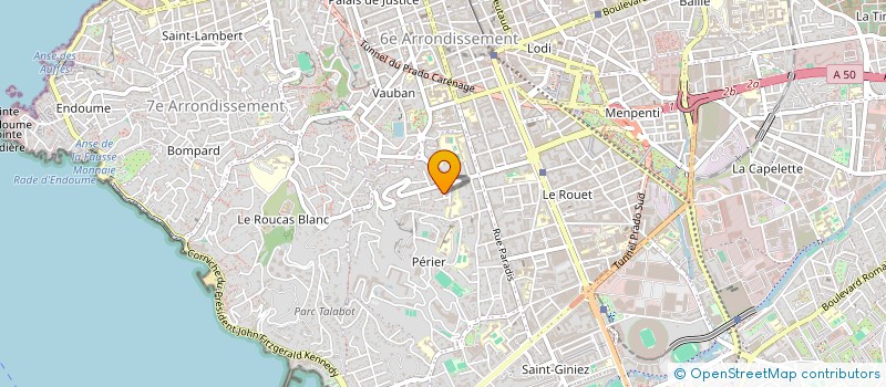 localisation de l'entreprise JUS DU SUD à MARSEILLE