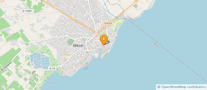 localisation de l'entreprise JUS INVEST à MEZE