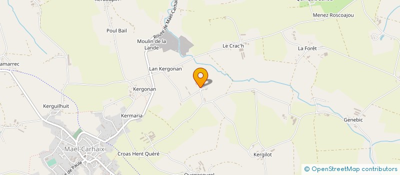 localisation de l'entreprise JUS SOLUTIONS à LE MOUSTOIR