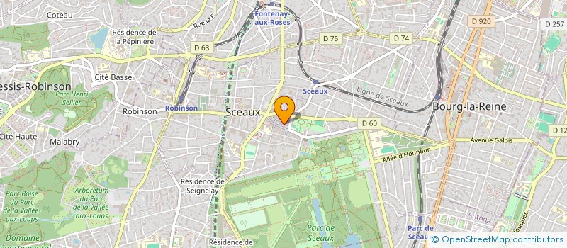 localisation de l'entreprise JUSAKIDI à SCEAUX