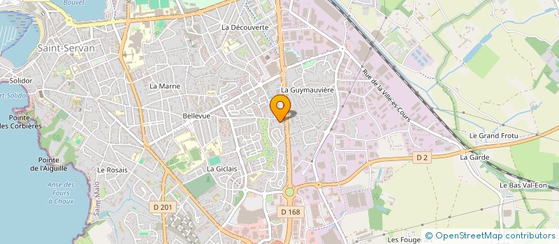 localisation de l'entreprise JUSALEXELE  SAINT-MALO