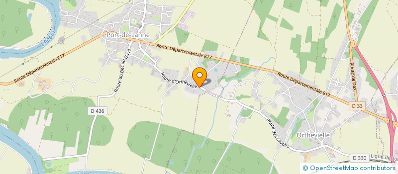 localisation de l'entreprise JUSELUEM  PORT-DE-LANNE