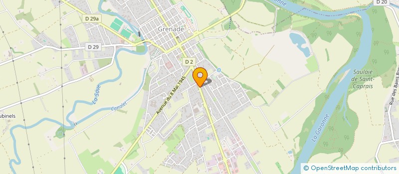 localisation de l'entreprise JUSORE à GRENADE SUR GARONNE