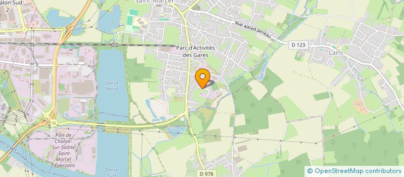 localisation de l'entreprise JUSSELYNCKE  SAINT-MARCEL