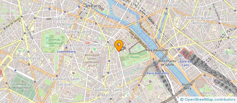 localisation de l'entreprise JUSSIEU OPTIC à PARIS
