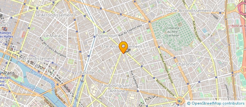 localisation de l'entreprise JUSSIEU SUR SCENE  PARIS