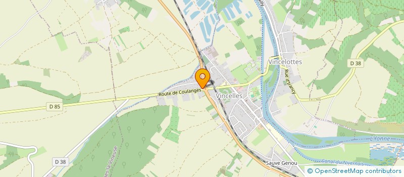 localisation de l'entreprise JUSSY BOULE  JUSSY