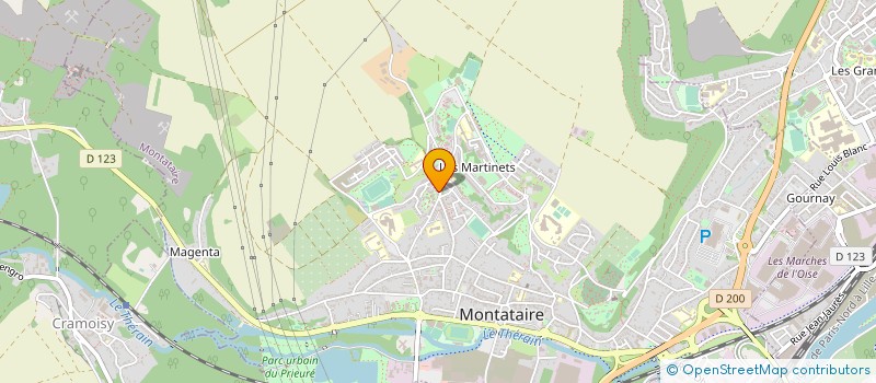 localisation de l'entreprise JUST'1RECORDS  MONTATAIRE