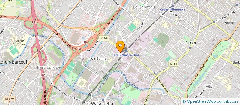 localisation de l'entreprise JUST 4 YOU  WASQUEHAL