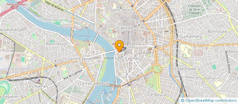 localisation de l'entreprise JUST à TOULOUSE