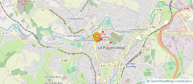 localisation de l'entreprise JUST A LINK à LE PUY-EN-VELAY