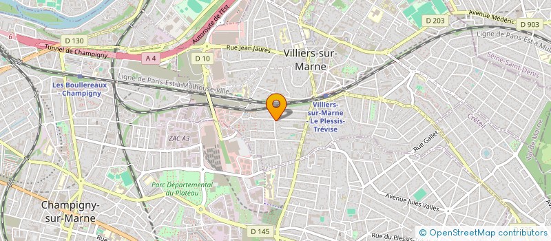 localisation de l'entreprise JUST A SUPER AWESOME ASSOCIATION à VILLIERS-SUR-MARNE