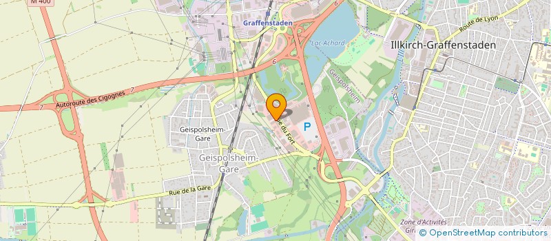 localisation de l'entreprise JUST BODYFIT à GEISPOLSHEIM
