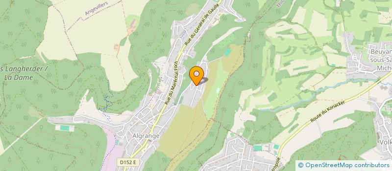 localisation de l'entreprise JUST BRASS  ALGRANGE