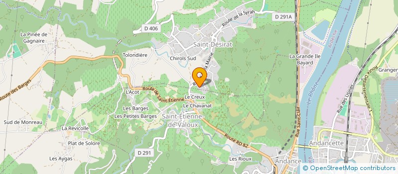 localisation de l'entreprise JUST COMPANY  SAINT-DESIRAT