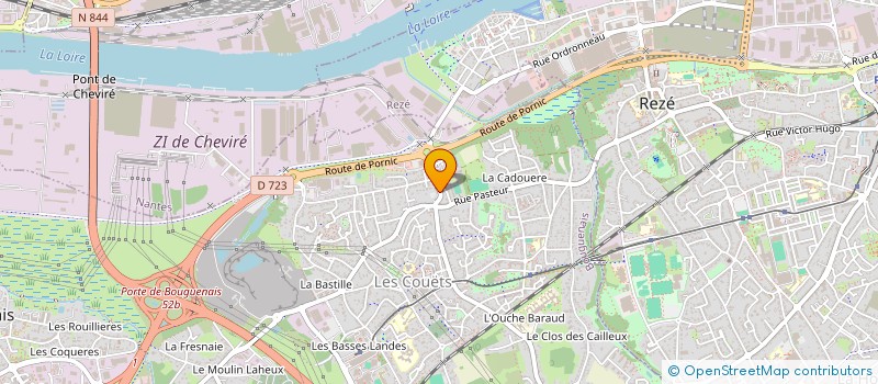 localisation de l'entreprise JUST COOK  BOUGUENAIS