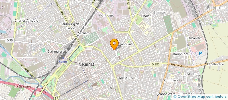 localisation de l'entreprise JUST DREAM PRODUCTIONS  REIMS