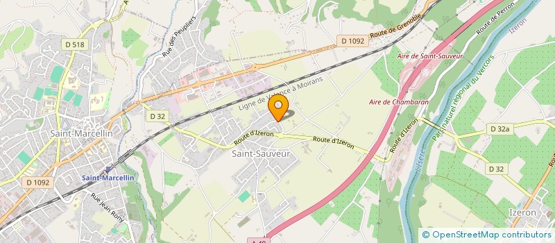 localisation de l'entreprise JUST ELEC à SAINT-SAUVEUR