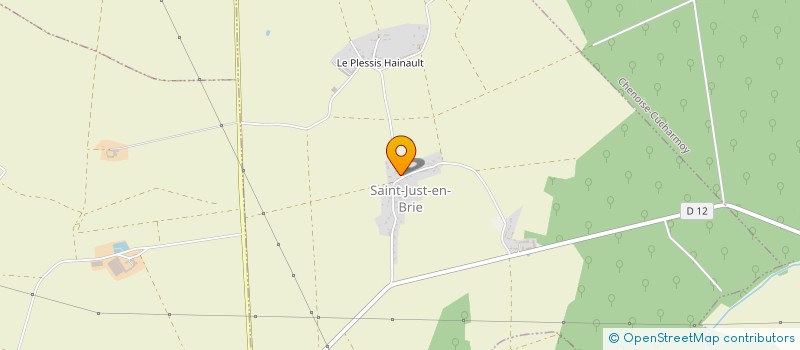 localisation de l'entreprise JUST EN PLUS  SAINT-JUST-EN-BRIE