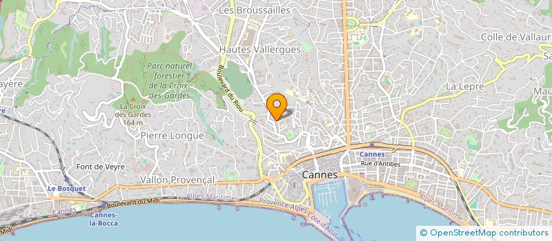 localisation de l'entreprise JUST ET JUL à GRASSE