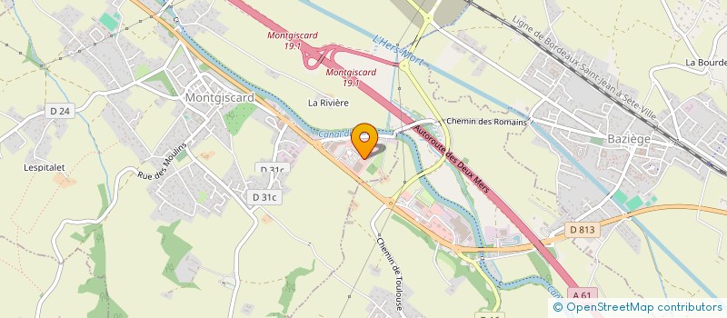 localisation de l'entreprise JUST FIT  AYGUESVIVES