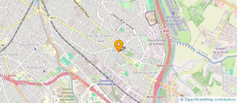 localisation de l'entreprise JUST GUILL à TOULOUSE