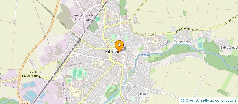 localisation de l'entreprise JUST'IMMO à PITHIVIERS