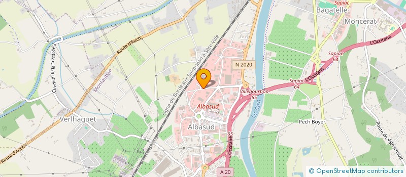 localisation de l'entreprise JUST IMMO  MONTAUBAN