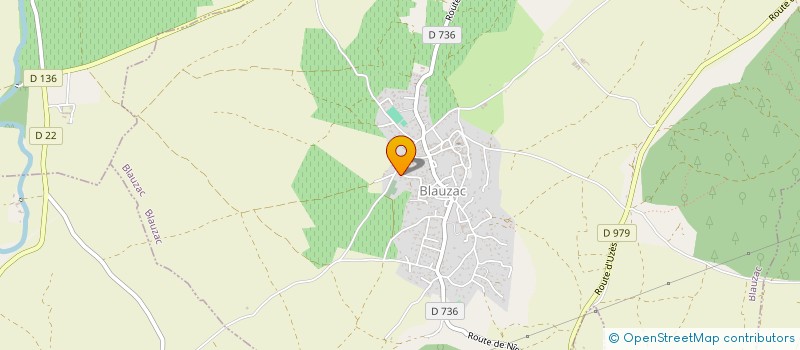 localisation de l'entreprise JUST IN HOME  BLAUZAC