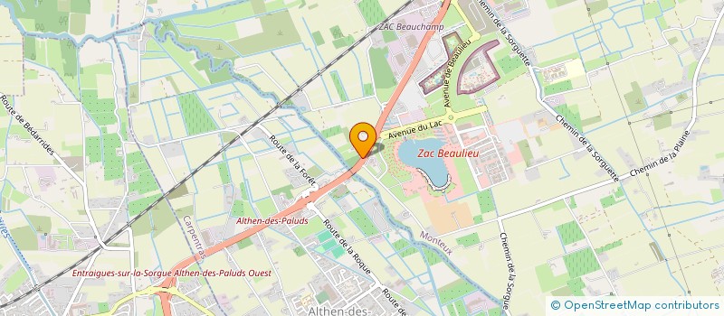 localisation de l'entreprise JUST'IN TIME  MONTEUX