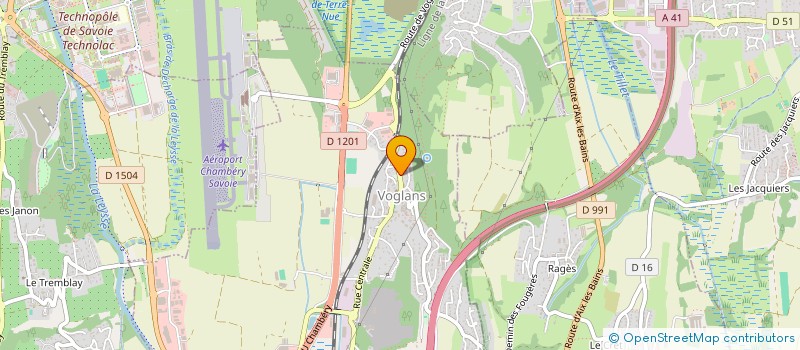 localisation de l'entreprise JUST IN TIME INVEST  VOGLANS