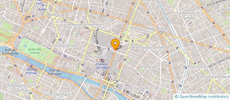 localisation de l'entreprise JUST INNOVATION à PARIS