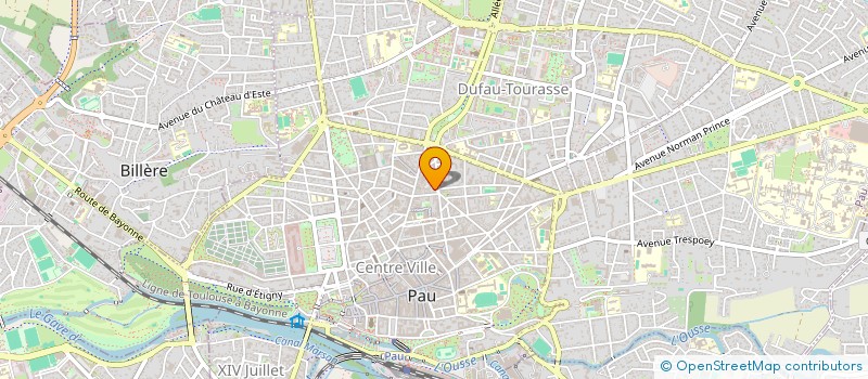 localisation de l'entreprise JUST INVEST à PAU