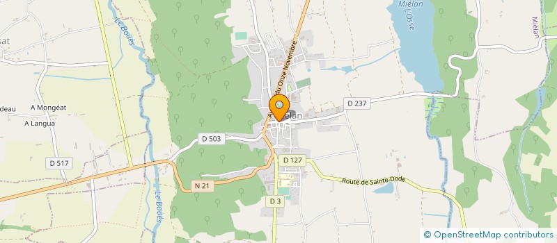 localisation de l'entreprise JUST KITCHENS  MIELAN