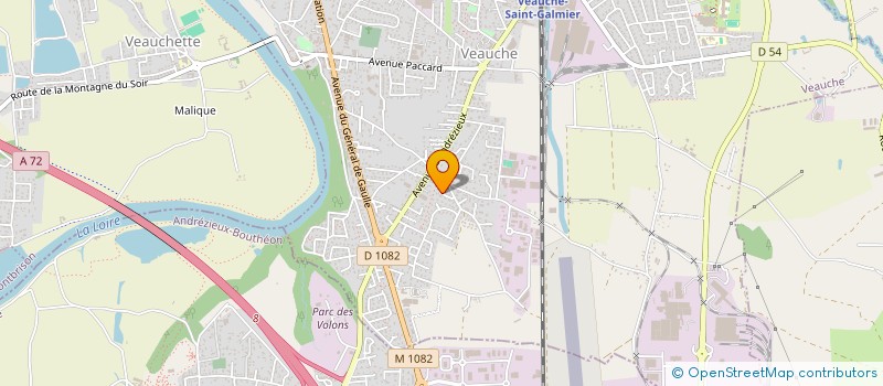 localisation de l'entreprise JUST KOI  VEAUCHE