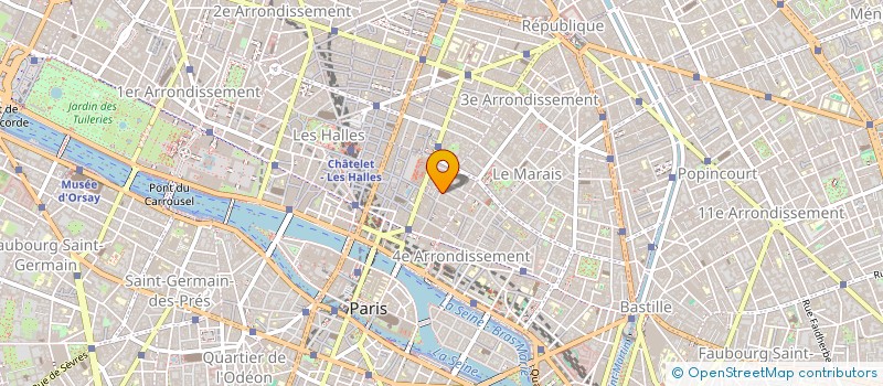 localisation de l'entreprise JUST LIKE PATTI  PARIS