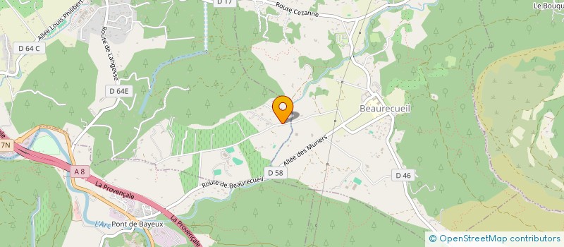 localisation de l'entreprise JUST LOOK UP VENTURES  LE THOLONET