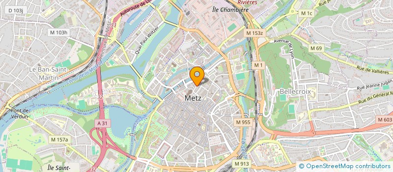 localisation de l'entreprise JUST MEN AND WOMEN  METZ