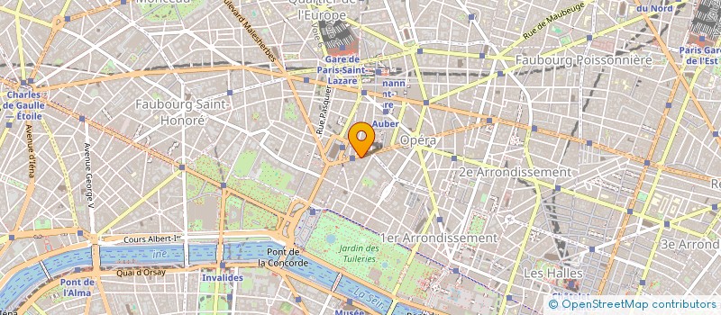 localisation de l'entreprise JUST'N' JOY à PARIS