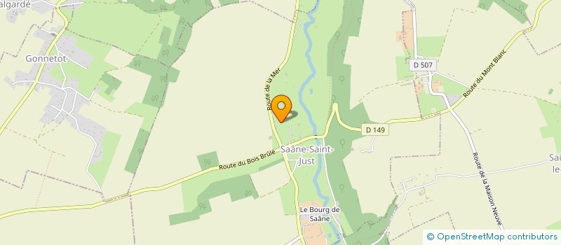 localisation de l'entreprise JUST OUTILLAGE  SAANE-SAINT-JUST