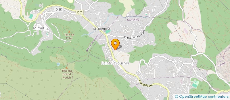 localisation de l'entreprise JUST-PAUL-INE  SAINT-SAVOURNIN