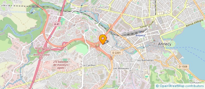 localisation de l'entreprise JUST PREV à ANNECY