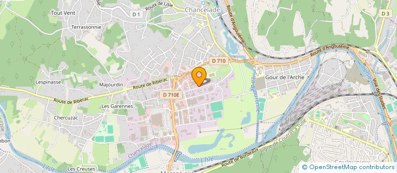 localisation de l'entreprise JUST SAY HI à MARSAC-SUR-L ISLE